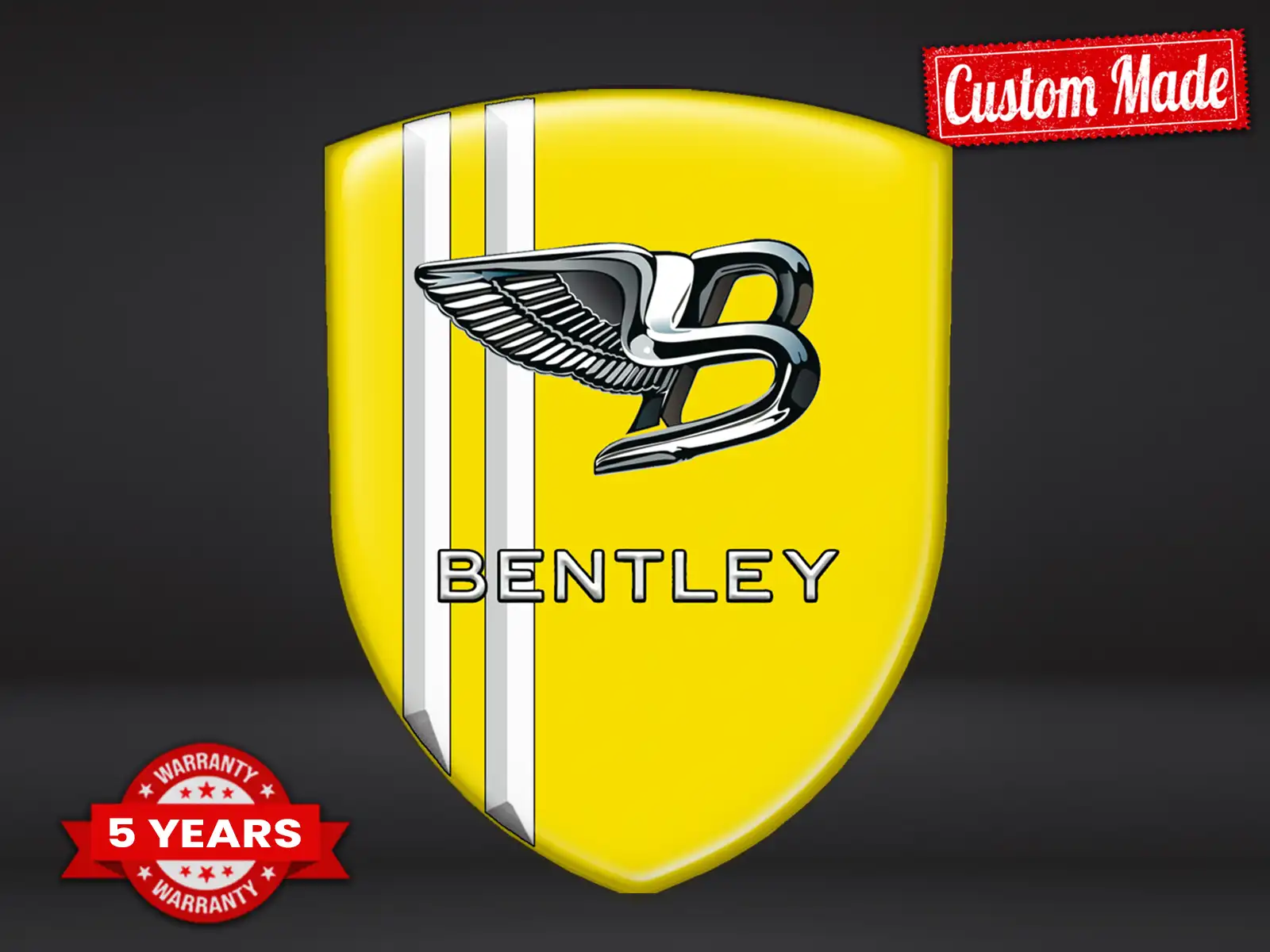 Bentley Logos Entreprise Auto Résistants Pro Qualité